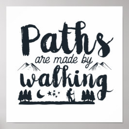 Workout für Inspiration und Zitat Poster