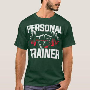Workout Geschenk Dumbell Personal Trainer T-Shirt