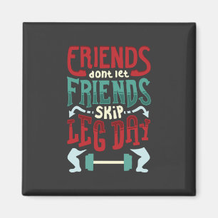 Workout-Gym-Geschenk Magnet