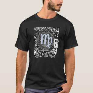 Workout Gym Motivation Virgo Zodiac T-Shirt