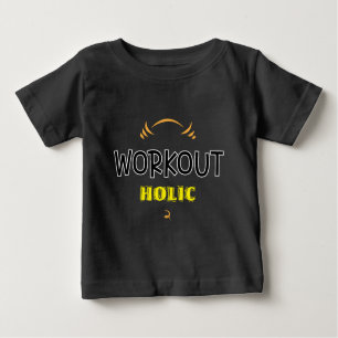 Workout Holic Gym Fitness Übung T - Shirt