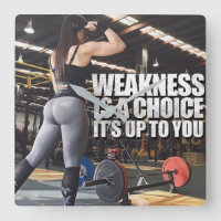 Workout-Inspiration für Frauen - Schwäche ist eine