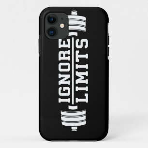 Workout Inspiration - Ignore Limits - Motivierend Case-Mate iPhone Hülle