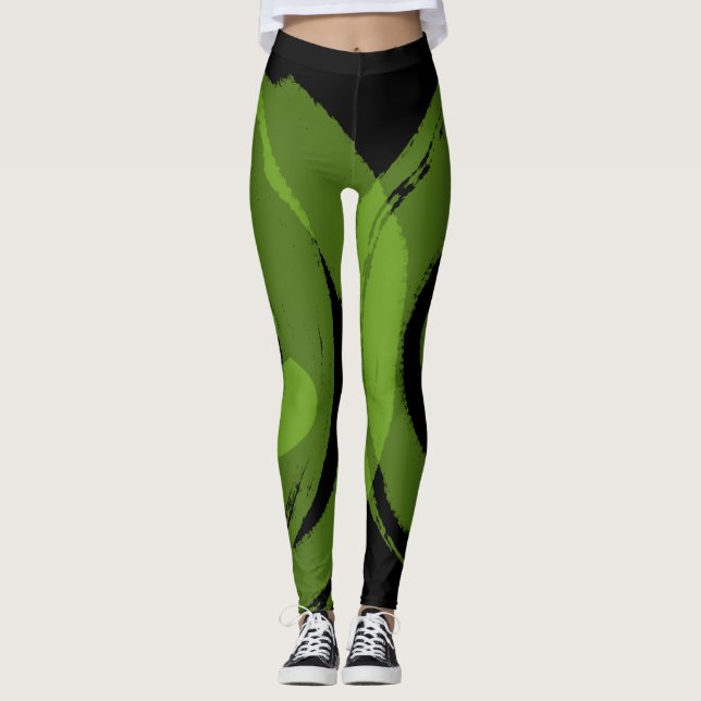 Workout-Leggings entworfen durch Inspire Zug-Sitz Leggings (Vorderseite)