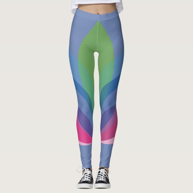 Workout-Leggings entworfen durch Inspire Zug-Sitz Leggings (Vorderseite)