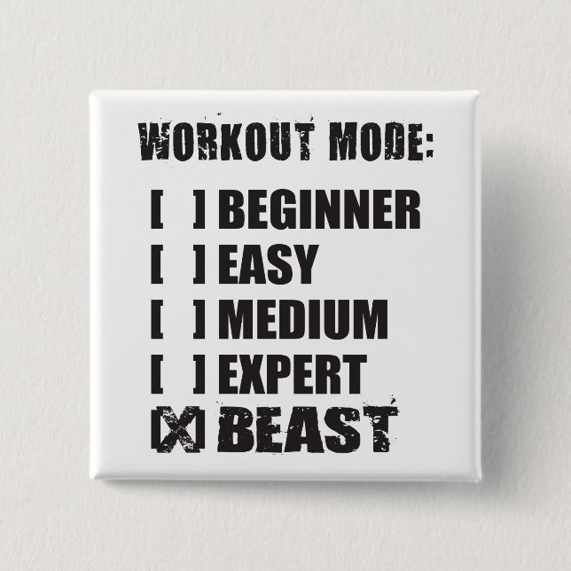 Workout-Modus - SCHLIESSEN Button (Vorderseite)