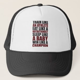 Workout Motivation - Gewinnen Sie wie ein Champion Truckerkappe