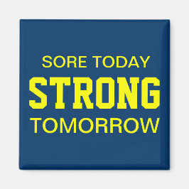 Workout-Motivation Magnet