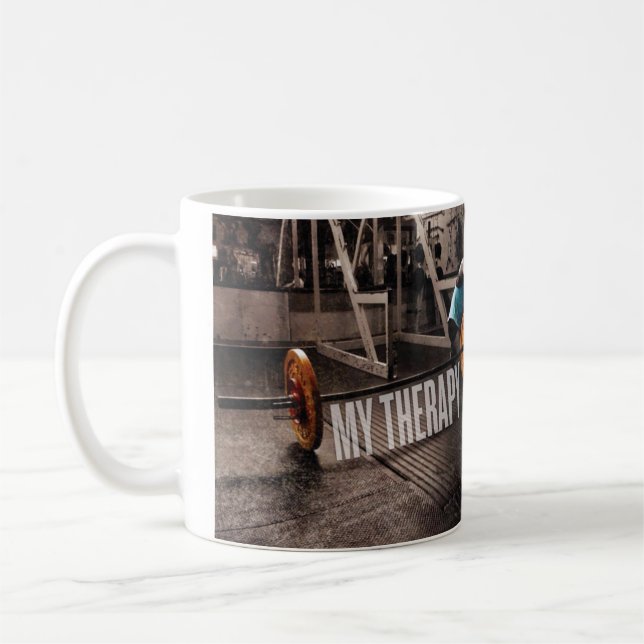 Workout Motivation - Meine Therapie Kaffeetasse (Links)
