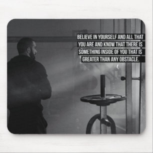 Workout-Motivation Mousepad