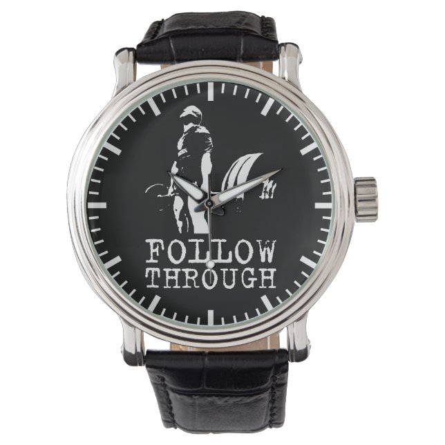 Workout Motivierend Armbanduhr (Vorderseite)
