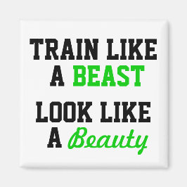 Workout Motivierend Magnet