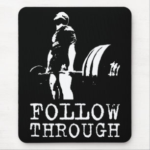 Workout Motivierend Mousepad