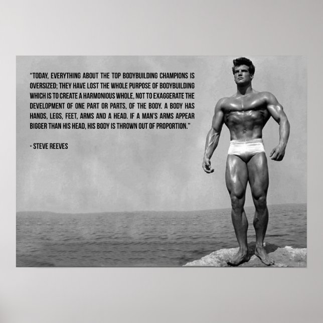 Workout Motivierend Poster (Vorne)