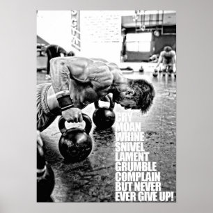 Workout Motivierend Poster