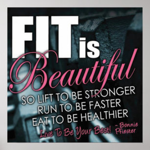 Workout Motivierend Poster