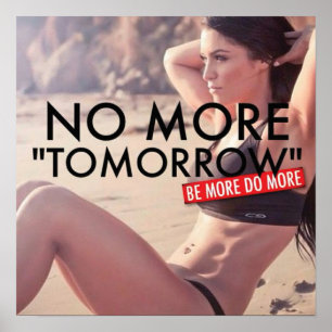 Workout Motivierend Poster