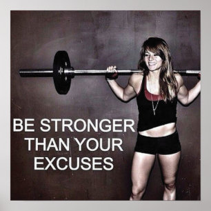 Workout Motivierend Poster