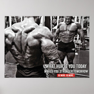 Workout Motivierend Poster