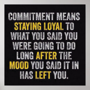 Workout Motivierend Poster