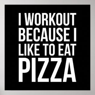 Workout Motivierend Poster