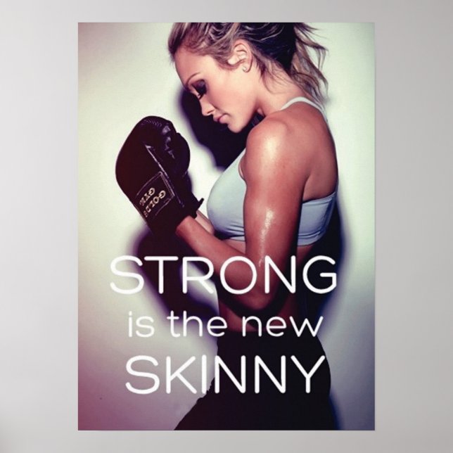 Workout Motivierend Poster (Vorne)