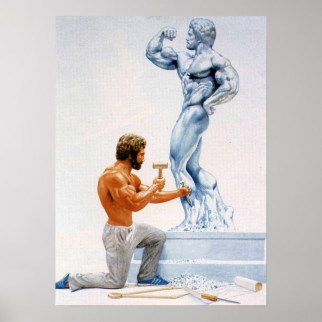 Workout Motivierend Poster (Vorne)