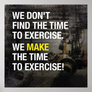 Workout Motivierend Poster