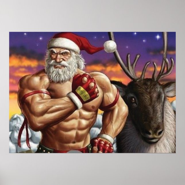 Workout Motivierend Poster (Vorne)