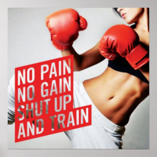 Workout Motivierend Poster