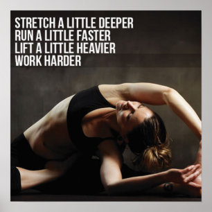 Workout Motivierend Poster