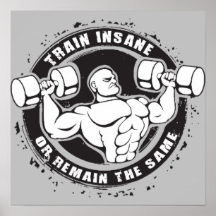 Workout Motivierend Poster