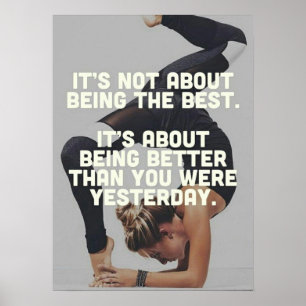 Workout Motivierend Poster