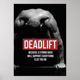 Workout Motivierend Poster