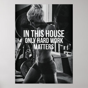 Workout Motivierend Poster