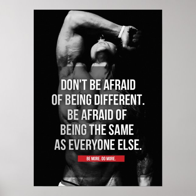 Workout Motivierend Poster (Vorne)