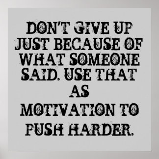 Workout Motivierend Poster