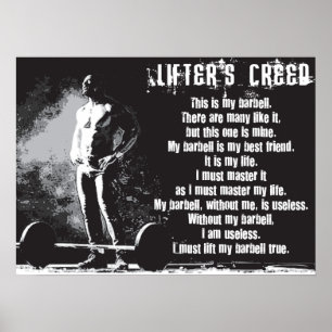 Workout Motivierend Poster