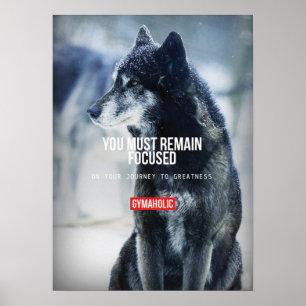 Workout Motivierend Poster