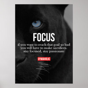 Workout Motivierend Poster