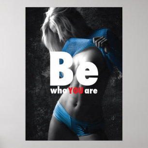 Workout motivierend poster