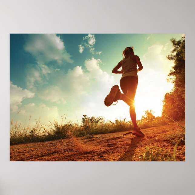 Workout Motivierend Poster (Vorne)