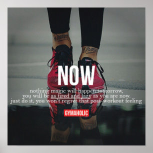 Workout Motivierend Poster