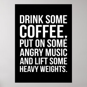 Workout Motivierend Poster