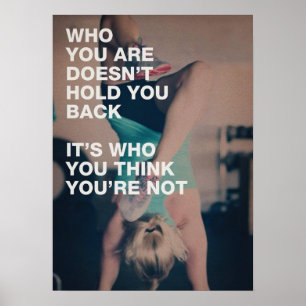 Workout motivierend poster