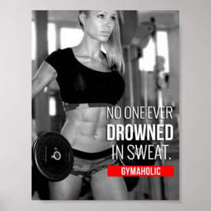 Workout Motivierend Poster