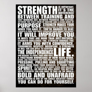 Workout Motivierend Poster