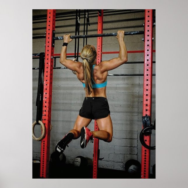 Workout Motivierend Poster (Vorne)