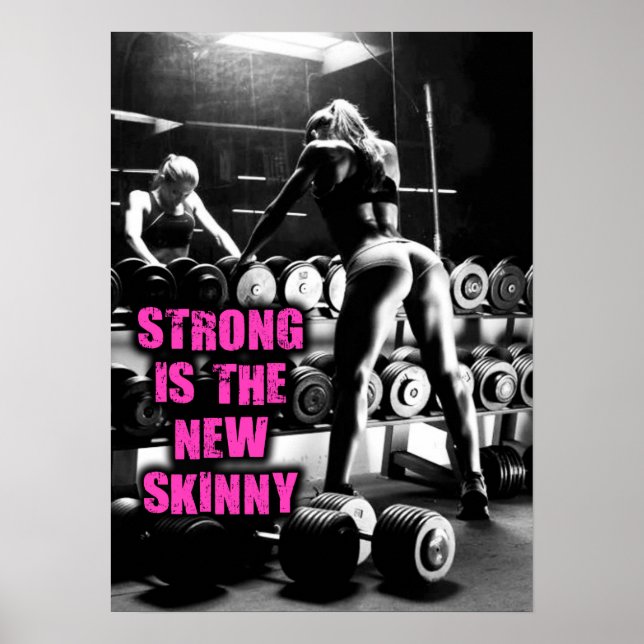 Workout Motivierend Poster (Vorne)