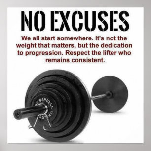 Workout Motivierend Poster
